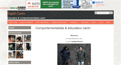 Desktop Screenshot of espritcanin.com